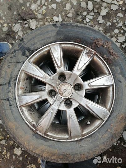 Литые диски r14 4x100 бу