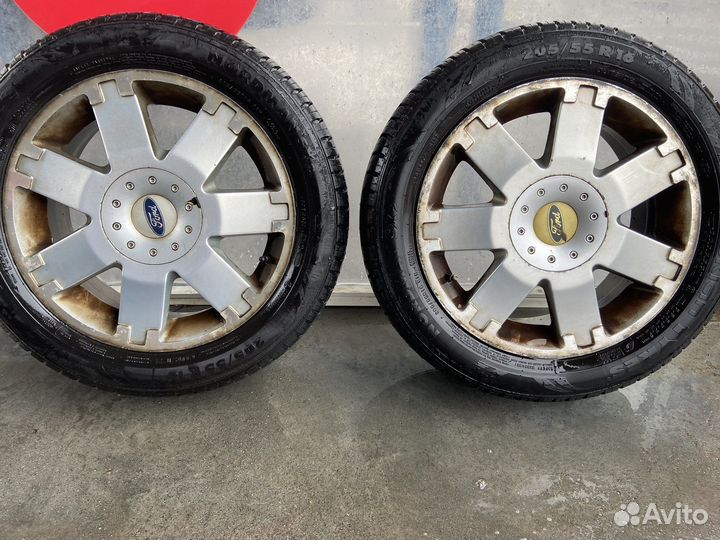 Диски от ford mondeo 3 r16 + резина