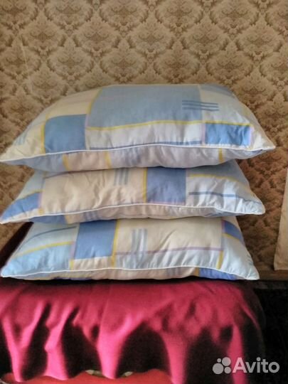 Подушки 50*70 Антиаллергенный наполнитель Пледы