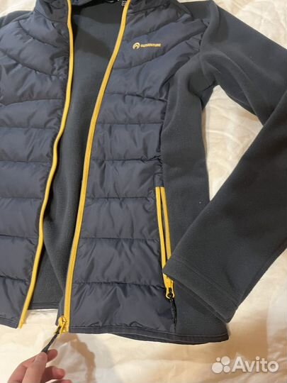 Куртка флисовая с утеплением на груди