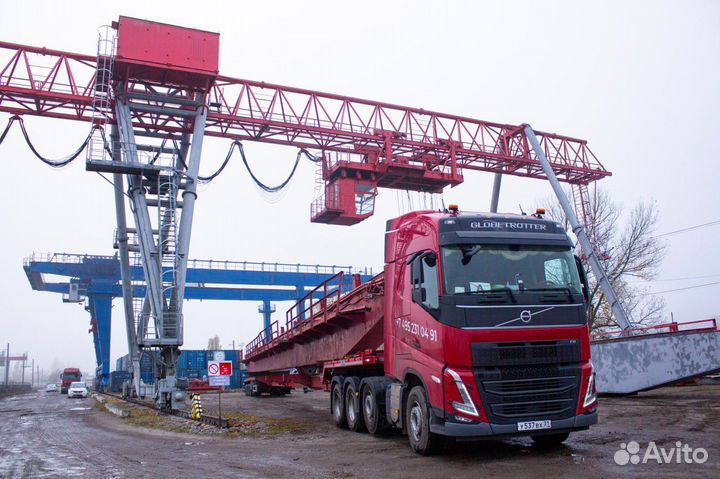 Услуги трала, негабаритные перевозки