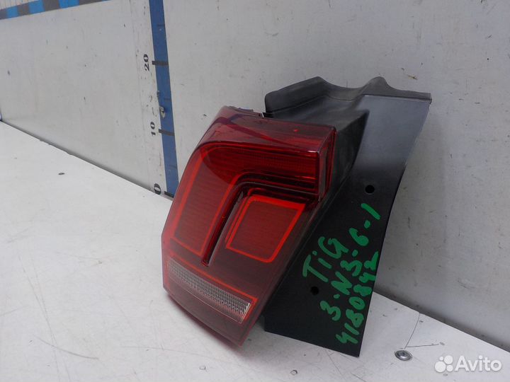 Фонарь задний левый наружный, Volkswagen Tiguan