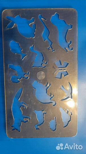 Линейка трафарет, лекало, круглая линейка