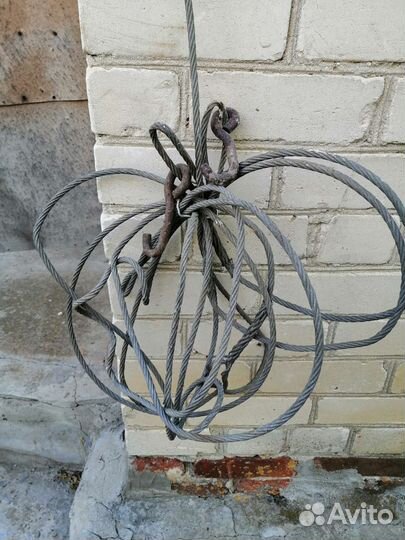 Трос буксировочный металлический