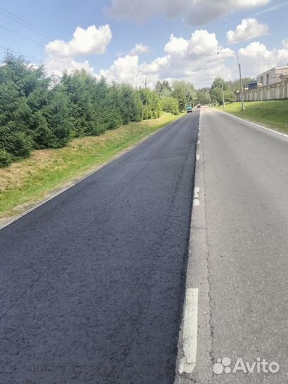 Асфальтирование укладка асфальтовой крошки