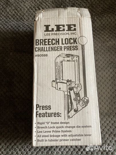 Пресс lee breech lock challenger press