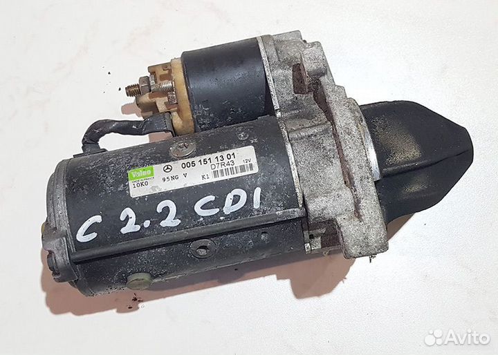 W202 Mercedes C Стартер A0051511301 646/611