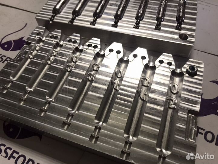 Форма чпу для литья грузил «Дропшот 20-50»