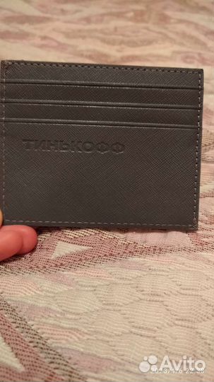 Картхолдер визитница Тинькофф