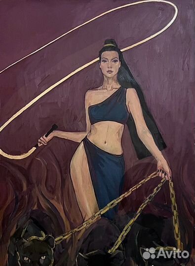 Картина маслом на холсте 