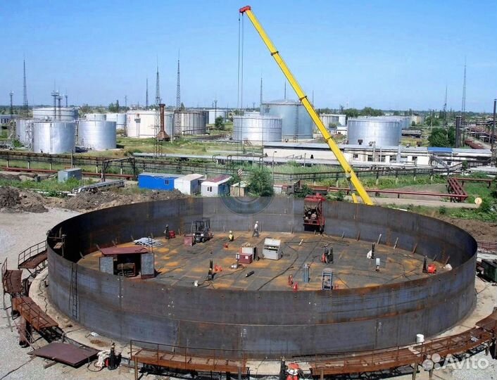 Рвс 3000м3. Емкость от производителя