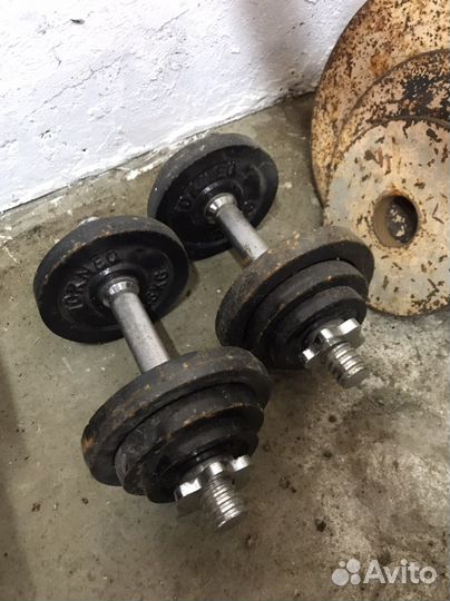 Гантели разборные