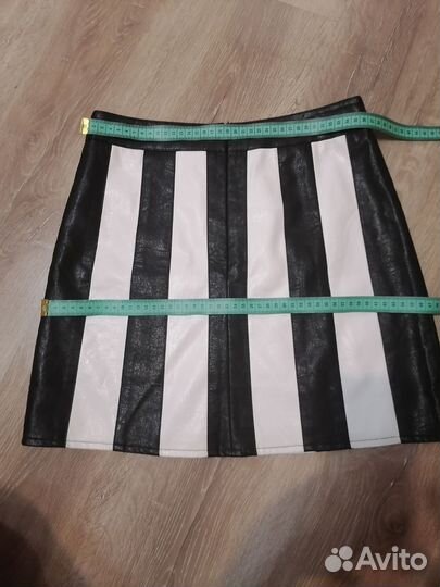 Кожаная юбка Nasty gal 44 р