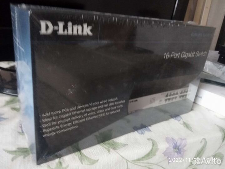Гигабитный свитч DSG-1016D