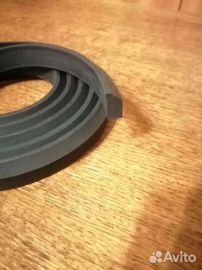 Губа на бампер узкая