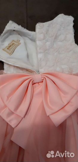 Платье для девочки 92