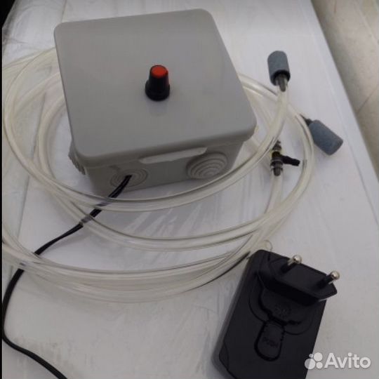 Компрессор+шланг3м+4присоски+2камня