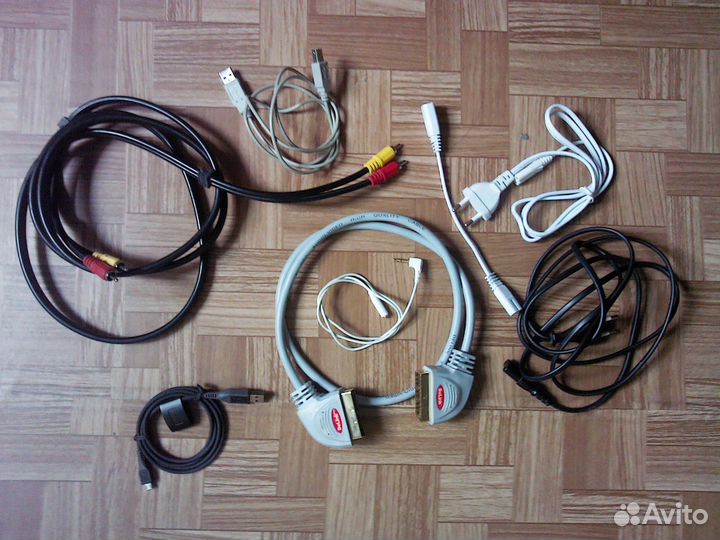 Кабели, переходники USB, scart, Jack, питания