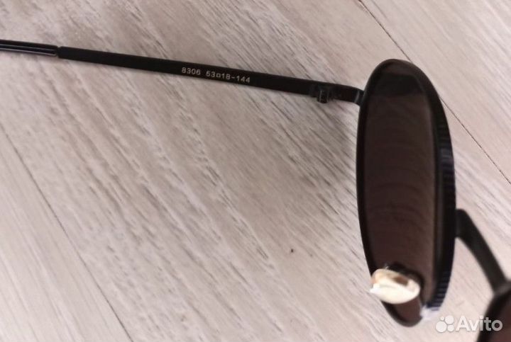 Очки солнцезащитные UV Cartier 8306 Чёрные новые