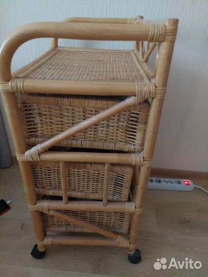 Тумба из ротанга