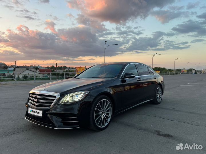 Mercedes-Benz S-класс 3.0 AT, 2019, 99 000 км