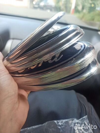 Эмблема форд полая 14.3 на 5 8 см