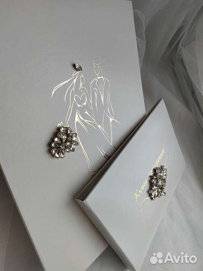 Папка для свидетельства Книга пожеланий на свадьбу