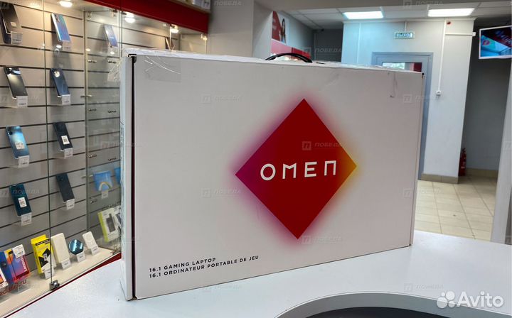 Ил1 Ноутбук HP HP omen by HP Laptop 16-c0xxx AMD
