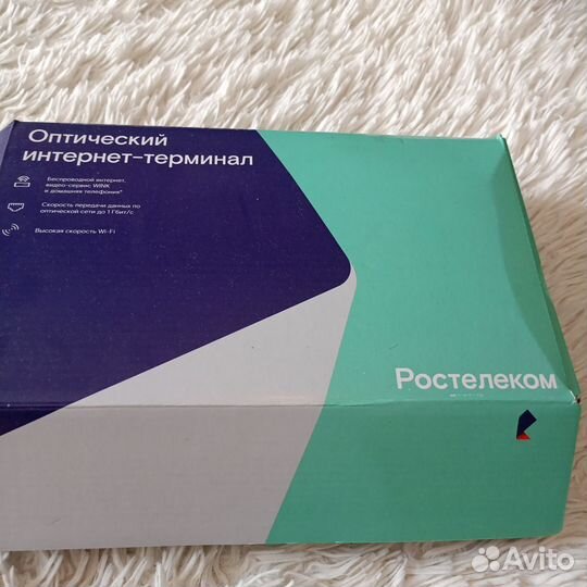 Оптический Интернет терминал ростелеком