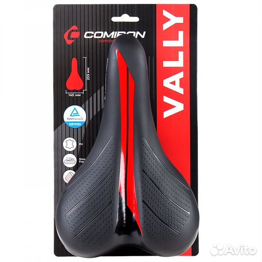 Седло детское comiron vally Красный