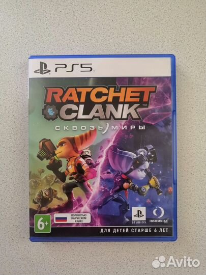 Ratchet and clank сквозь миры ps5 рус