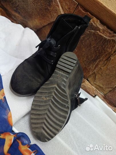 Ботильоны натуральная кожа 37