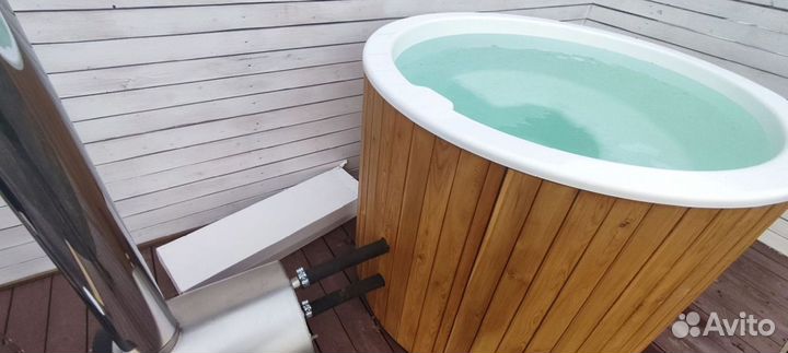 Купель с подогревом на улице KPD-8630