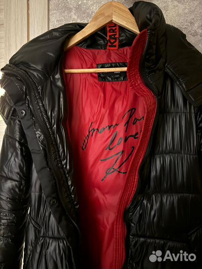 Пуховик женский Karl lagerfeld