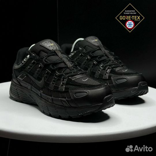 Кроссовки зимние Nike P-6000 black