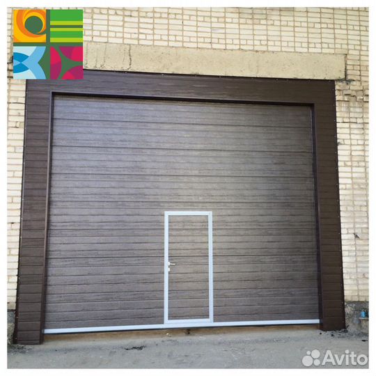 Гаражные ворота alutech