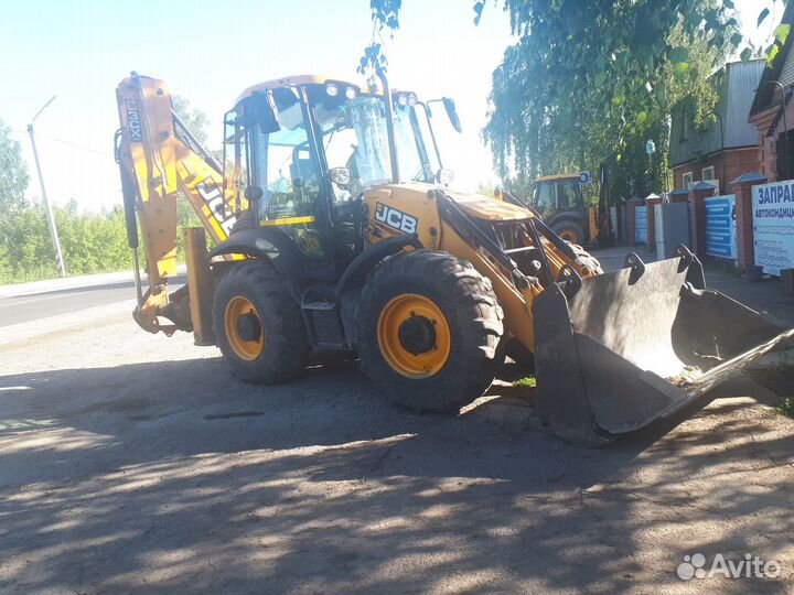 Услуги экскаватора-погрузчика JCB