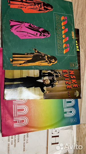 Пластинки виниловые разных лет