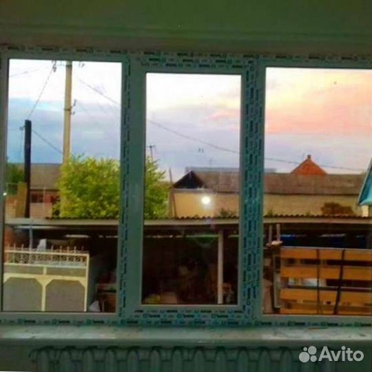 Пластиковые окна. остекление домов