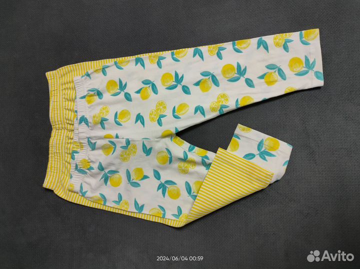 Комплект лосин 2 шт.на девочку, размер 92