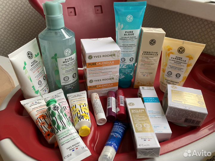 Кремы, сыворотки, маски, умывалки Ив Роше