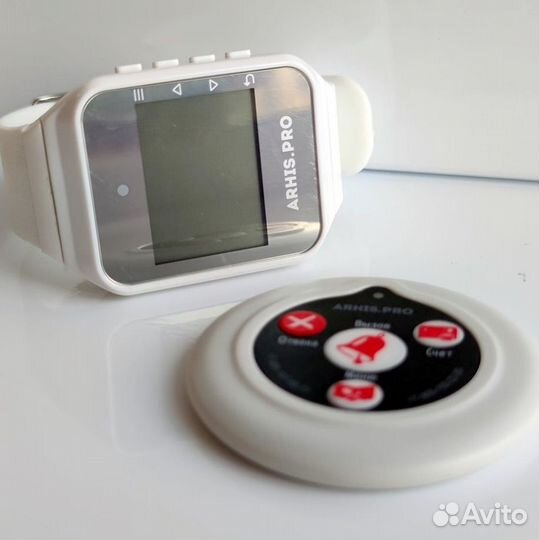 Беспроводная система/кнопка вызова персонала часы