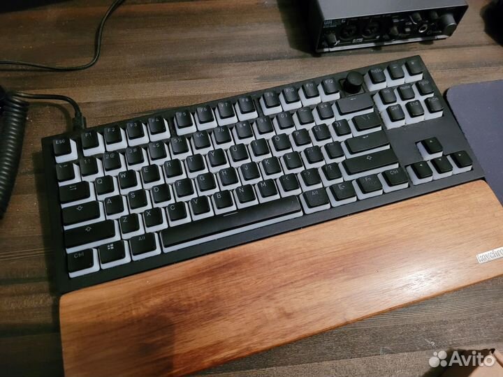 Чёрные кейкапы пуддинги OEM, PBT