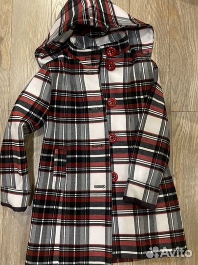 Пальто для девочки 128