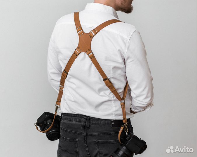 Разгрузка для фотографа на две камеры