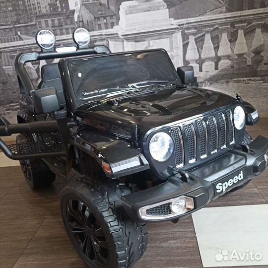 Электромобиль джип, багги полный привод
