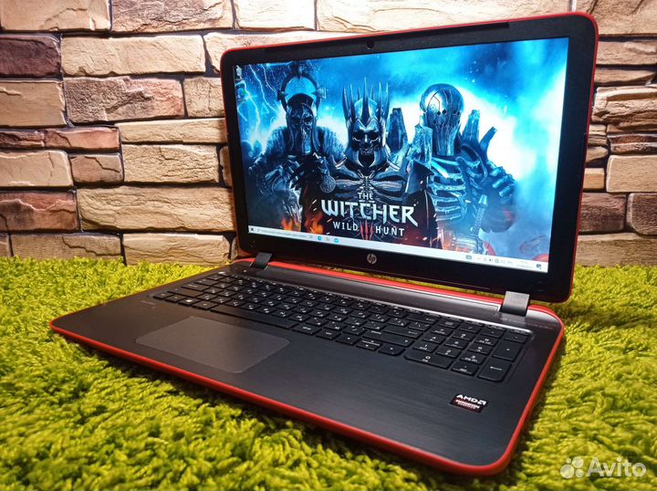 Игровой 12-гиговый HP A10-5745 SSD FullHD Radeon