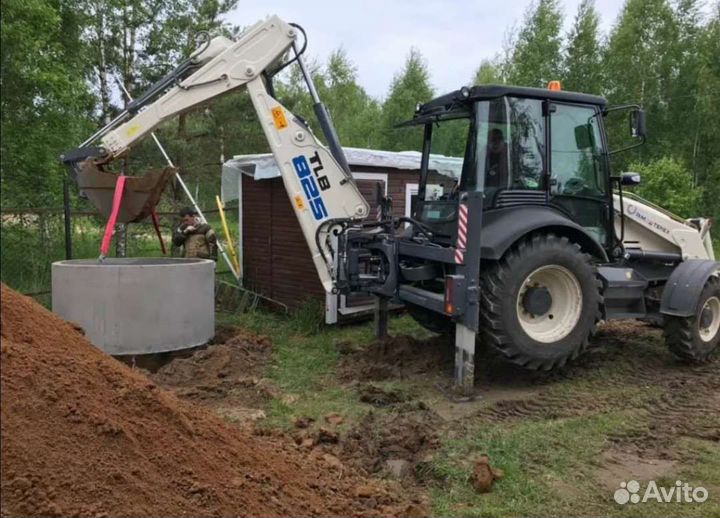 Услуги экскаватора погрузчика