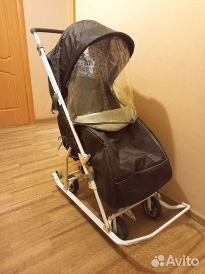 Детские санки коляска бу