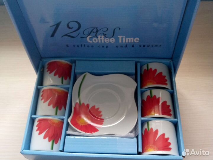 Кофейный сервиз новый